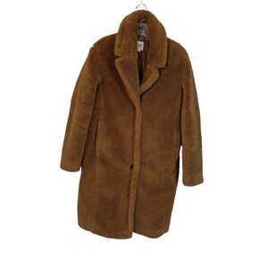 GAP Women’s Teddy Brown Winter Coat Size XS